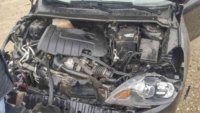 Ford Focus motortér sérüléssel